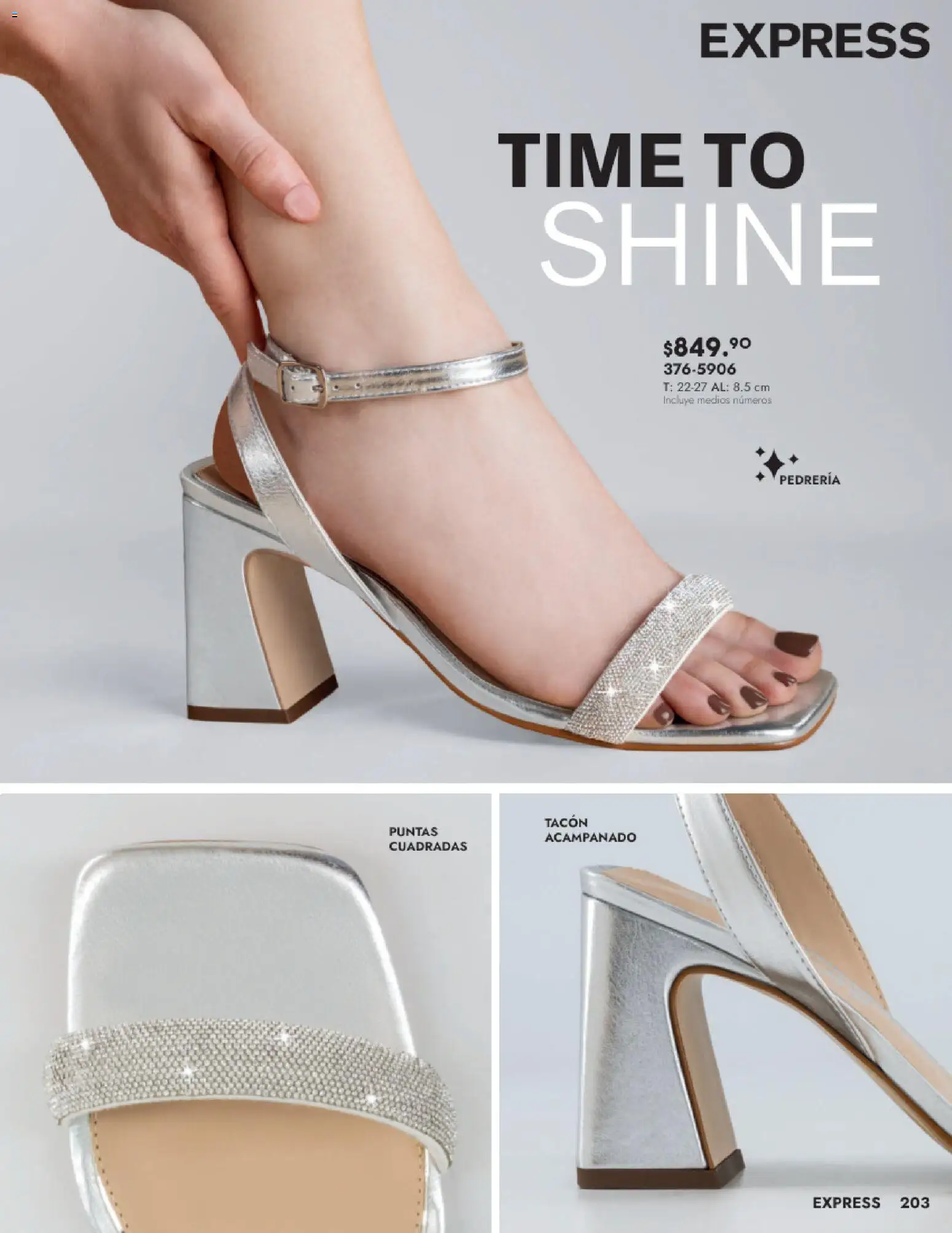 Nuevas ofertas de Andrea válidas en toda la República Mexicana desde el 24.08.2025. ¡Encuentra las mejores ofertas en Andrea - Catálogo Calzado Dama! | Página: 203