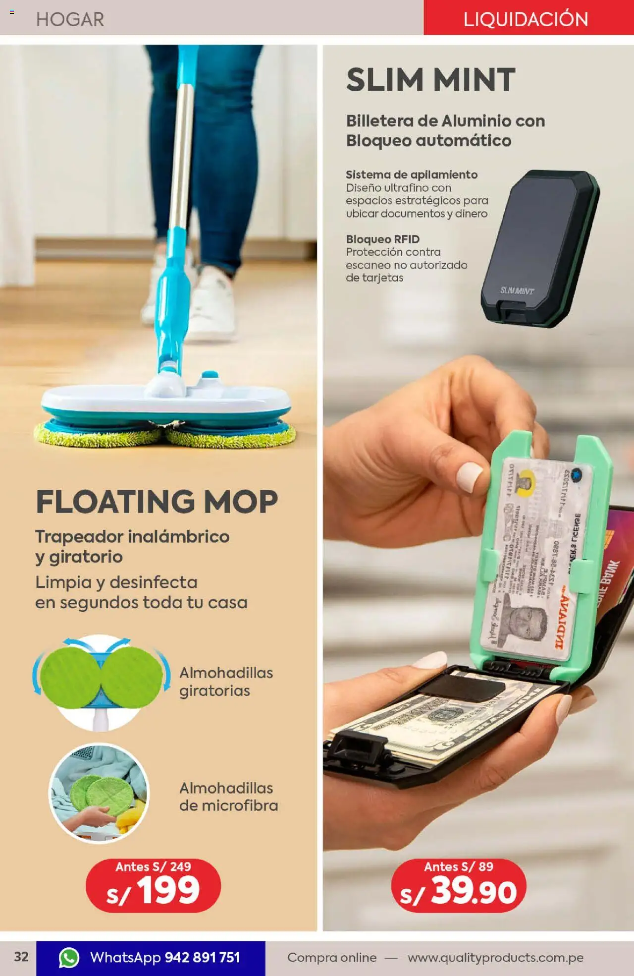 Catálogo Quality Products válido desde 01.07.2025 | Página: 32 | Productos: Billetera