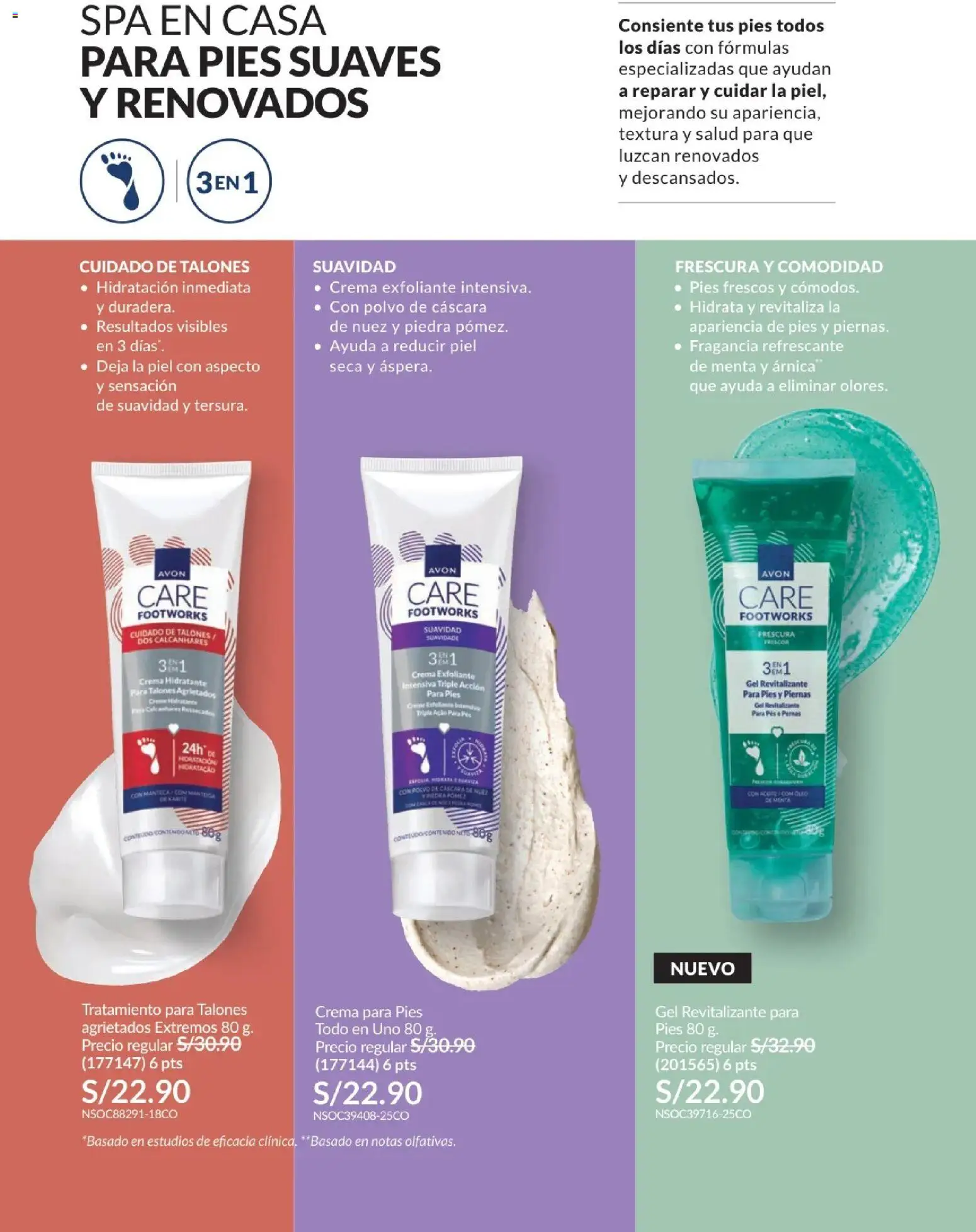 Catálogo Avon válido desde 21.04.2026 | Página: 157 | Productos: Aceite, Crema, Fragancia, Polvo