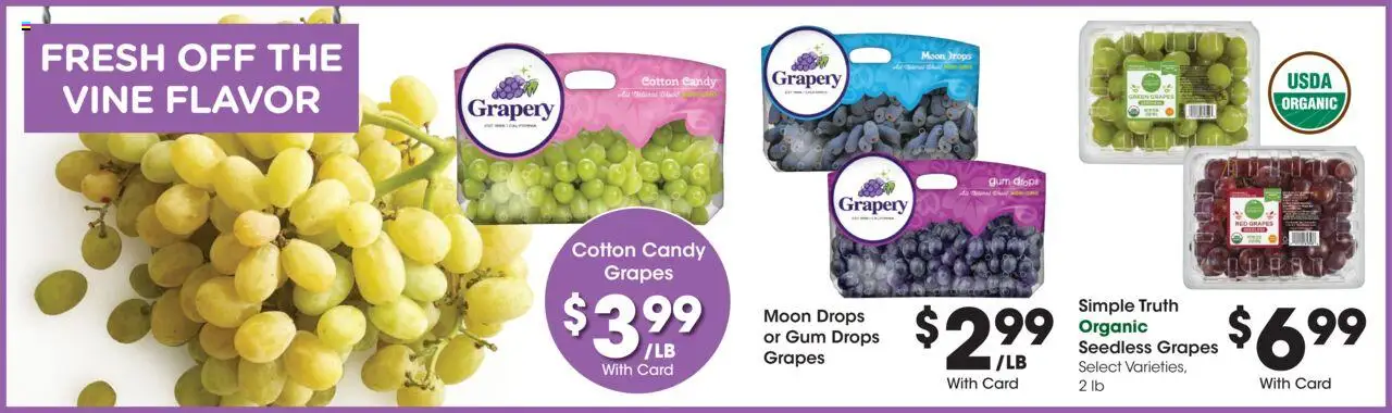 Fred Meyer Weekly Ad - valid from 10.09.2025 | Page: 10 | Products: Grapes