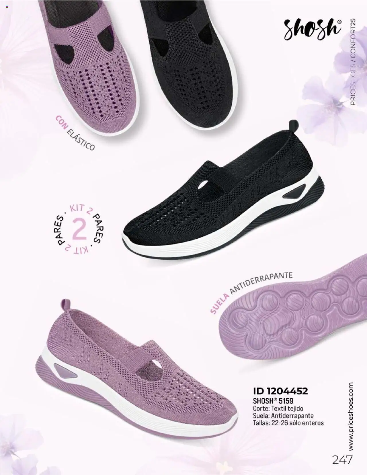 Nuevas ofertas de Price Shoes válidas en toda la República Mexicana desde el 10.02.2025. ¡Encuentra las mejores ofertas en Price Shoes catálogo Confort! | Página: 247