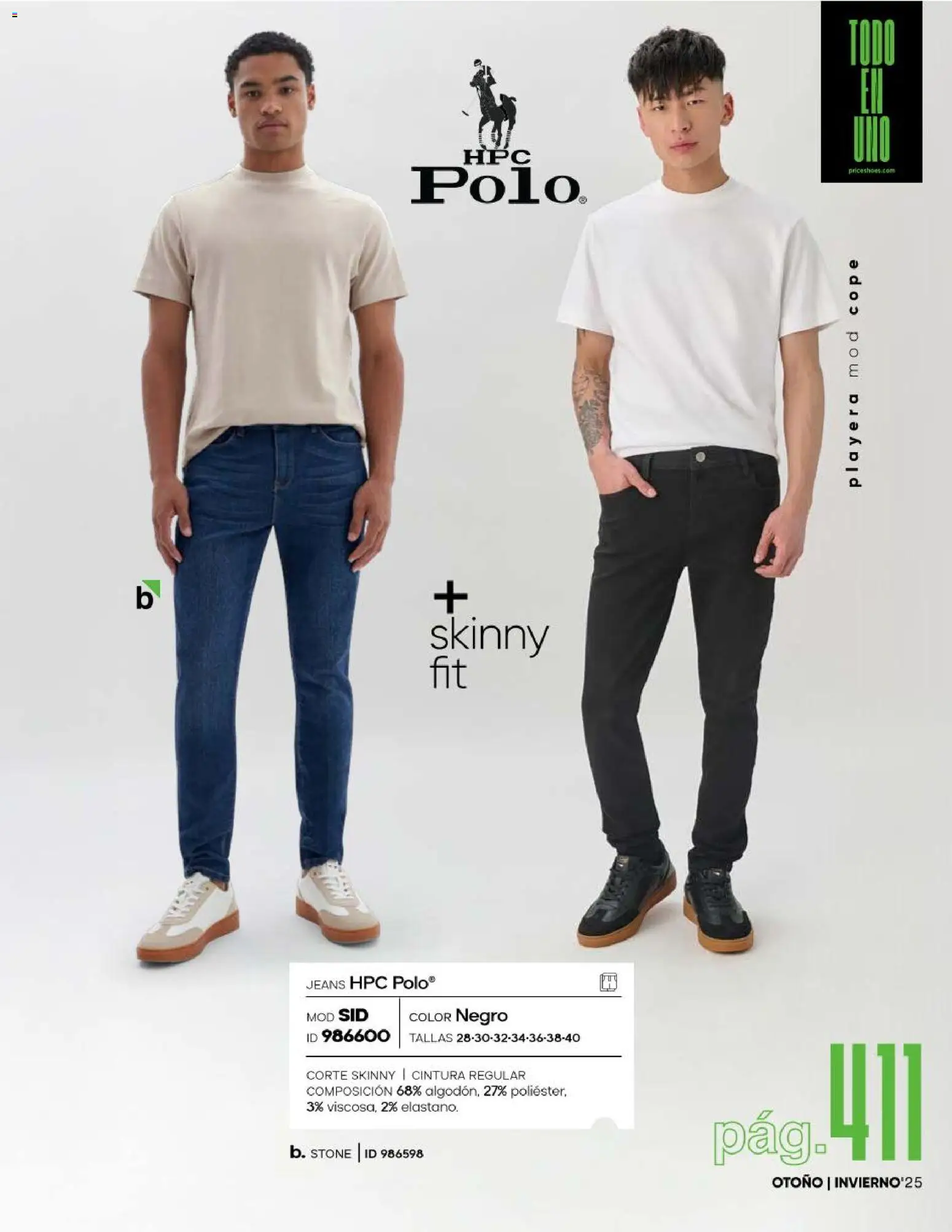 Nuevas ofertas de Price Shoes válidas en toda la República Mexicana desde el 27.10.2025. ¡Encuentra las mejores ofertas en Price Shoes catálogo Todo en uno! | Página: 411 | Productos: Playera