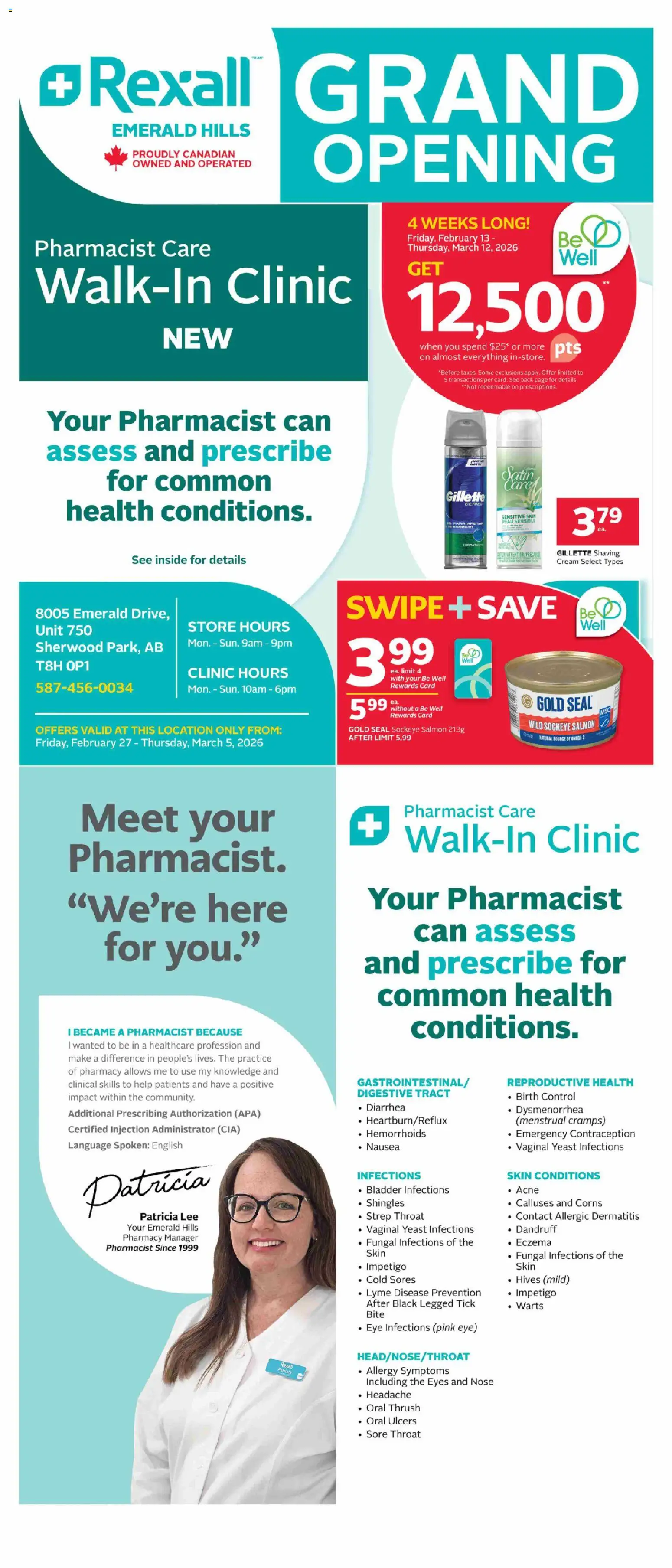 Rexall flyer valid from 27.02.2026 | Page: 1 | Products: Cream