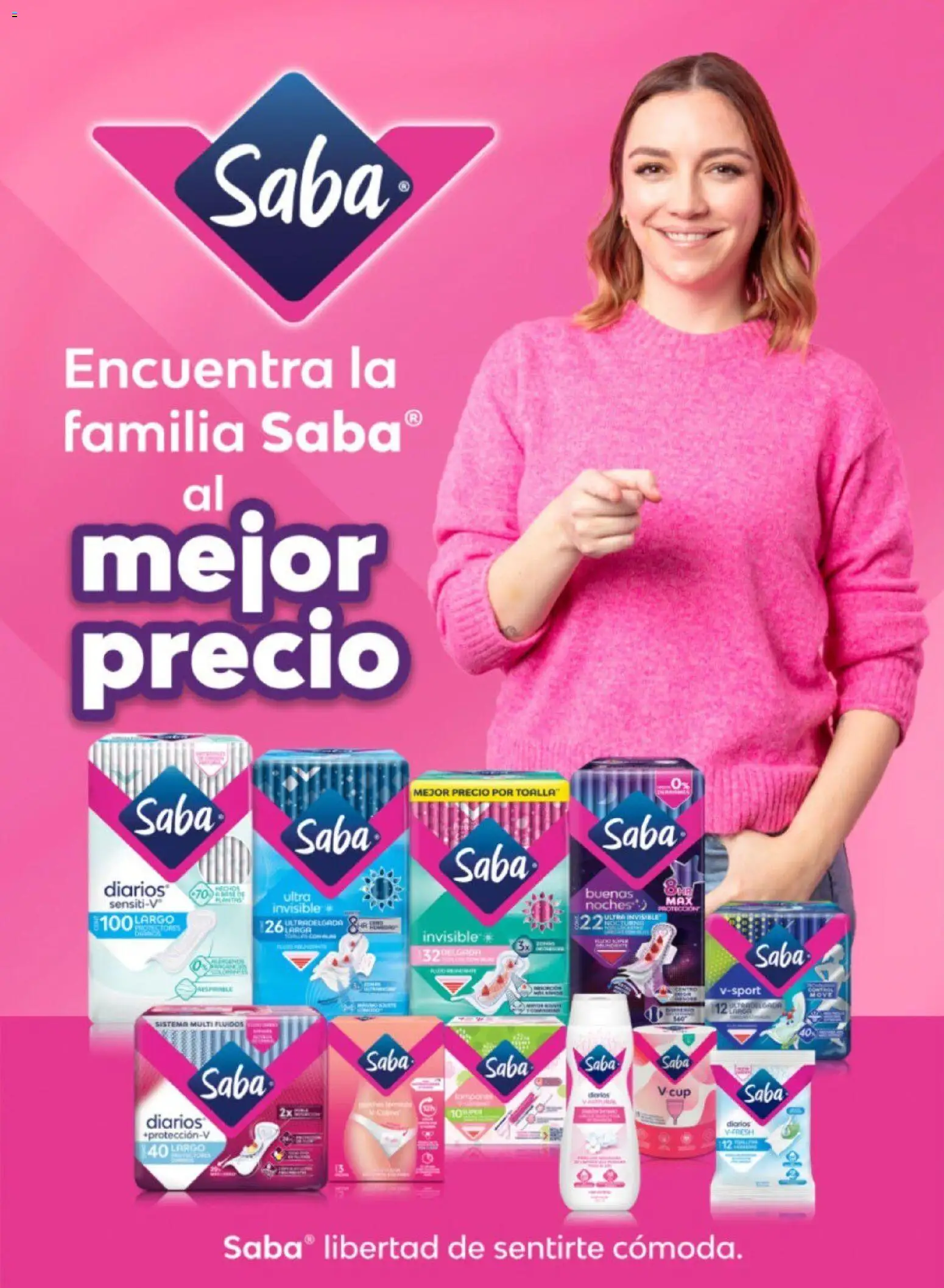 Nuevas ofertas de Chedraui válidas en toda la República Mexicana desde el 24.10.2025. ¡Encuentra las mejores ofertas en Chedraui folleto Vive Bella! | Página: 91 | Productos: Toalla