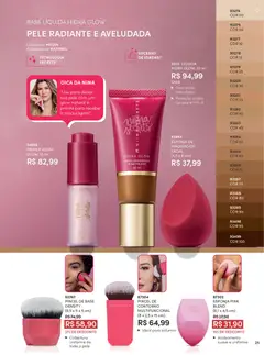 Eudora - Revista 03/2026 - Pré-Visualização do folheto da loja Eudora, válido de 26.01.2026 | Página: 25 | Produtos: Maquiagem, Esponja, Base, Primer