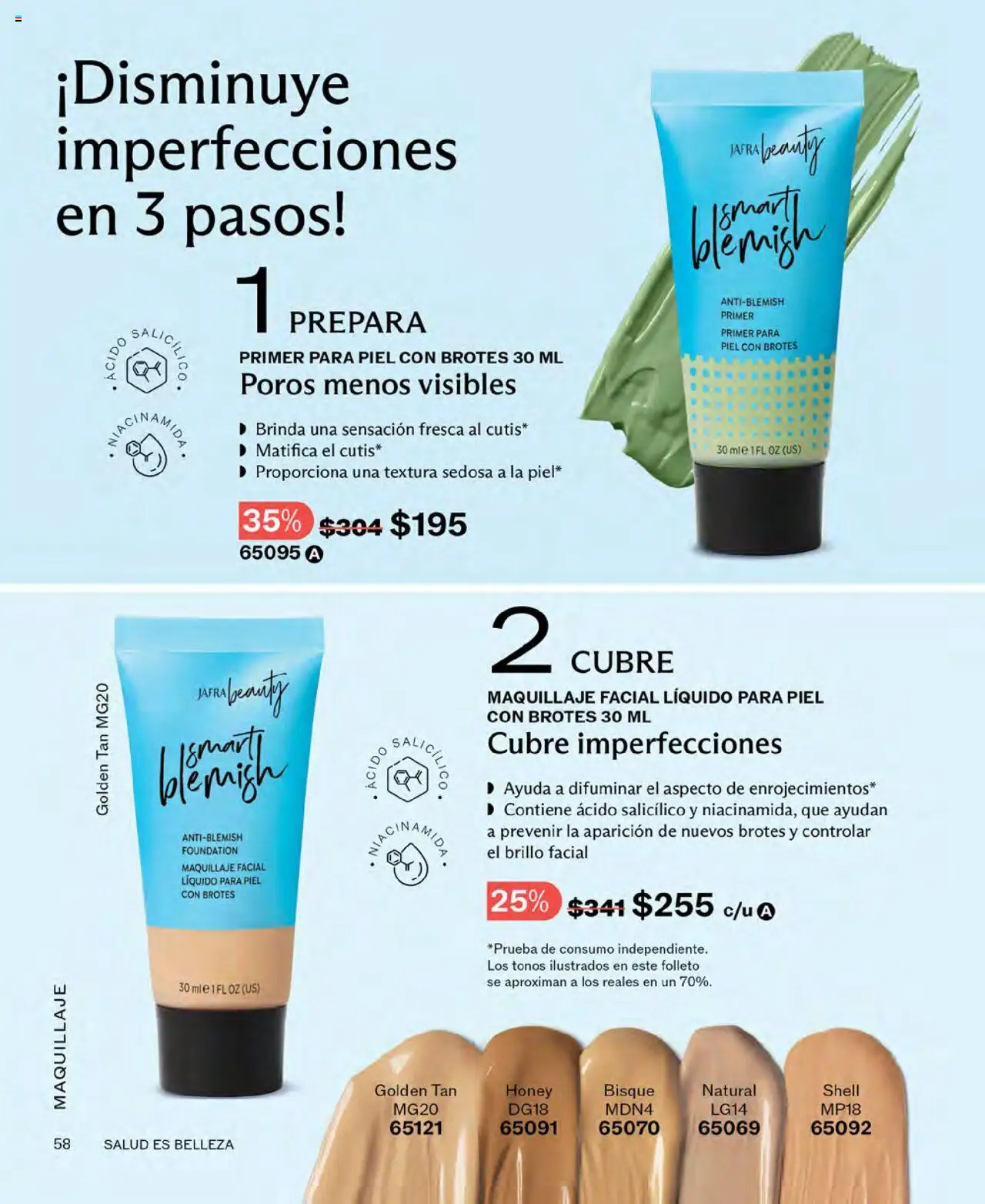 Nuevas ofertas de JAFRA válidas en toda la República Mexicana desde el 01.07.2025. ¡Encuentra las mejores ofertas en JAFRA catálogo! | Página: 58