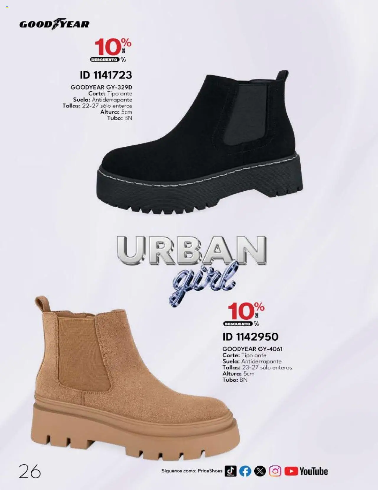 Nuevas ofertas de Price Shoes válidas en toda la República Mexicana desde el 14.10.2025. ¡Encuentra las mejores ofertas en Price Shoes - Catálogo - 10 Pagos sin Intereses! | Página: 28