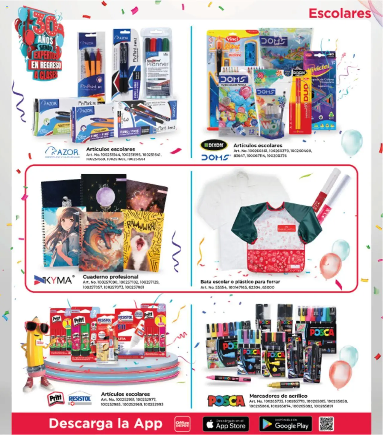Nuevas ofertas de Office Depot válidas en toda la República Mexicana desde el 01.08.2025. ¡Encuentra las mejores ofertas en Office Depot - Catálogo! | Página: 6 | Productos: Cuaderno, Bata