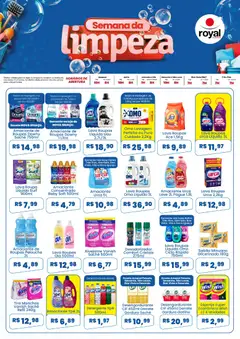 Royal Supermercados ofertas Semana da Limpeza - Pré-Visualização do folheto da loja Royal Supermercados, válido de 06.04.2026