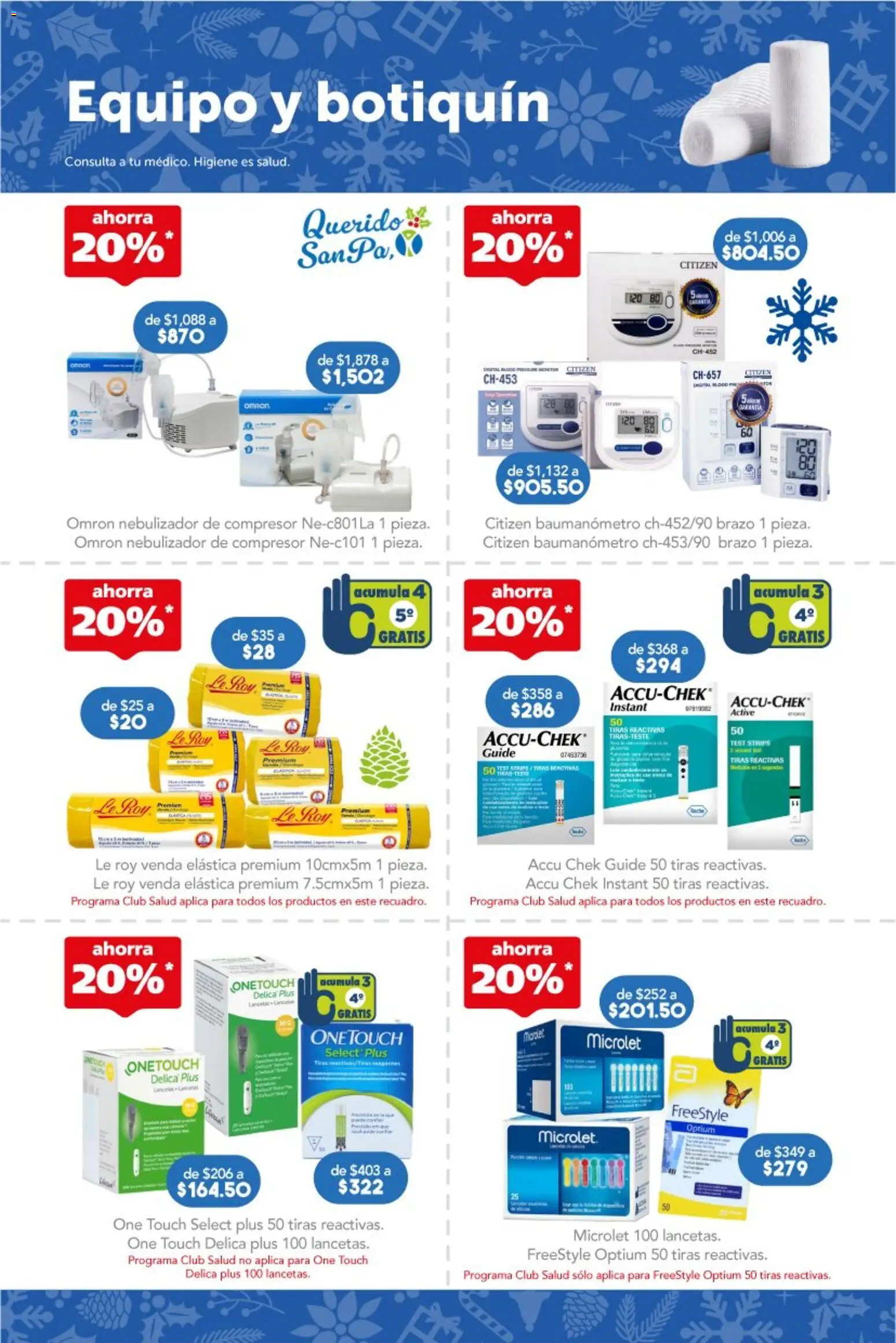 Nuevas ofertas de Farmacia San Pablo válidas en toda la República Mexicana desde el 30.11.2025. ¡Encuentra las mejores ofertas en Farmacia San Pablo catálogo! | Página: 6 | Productos: Nebulizador