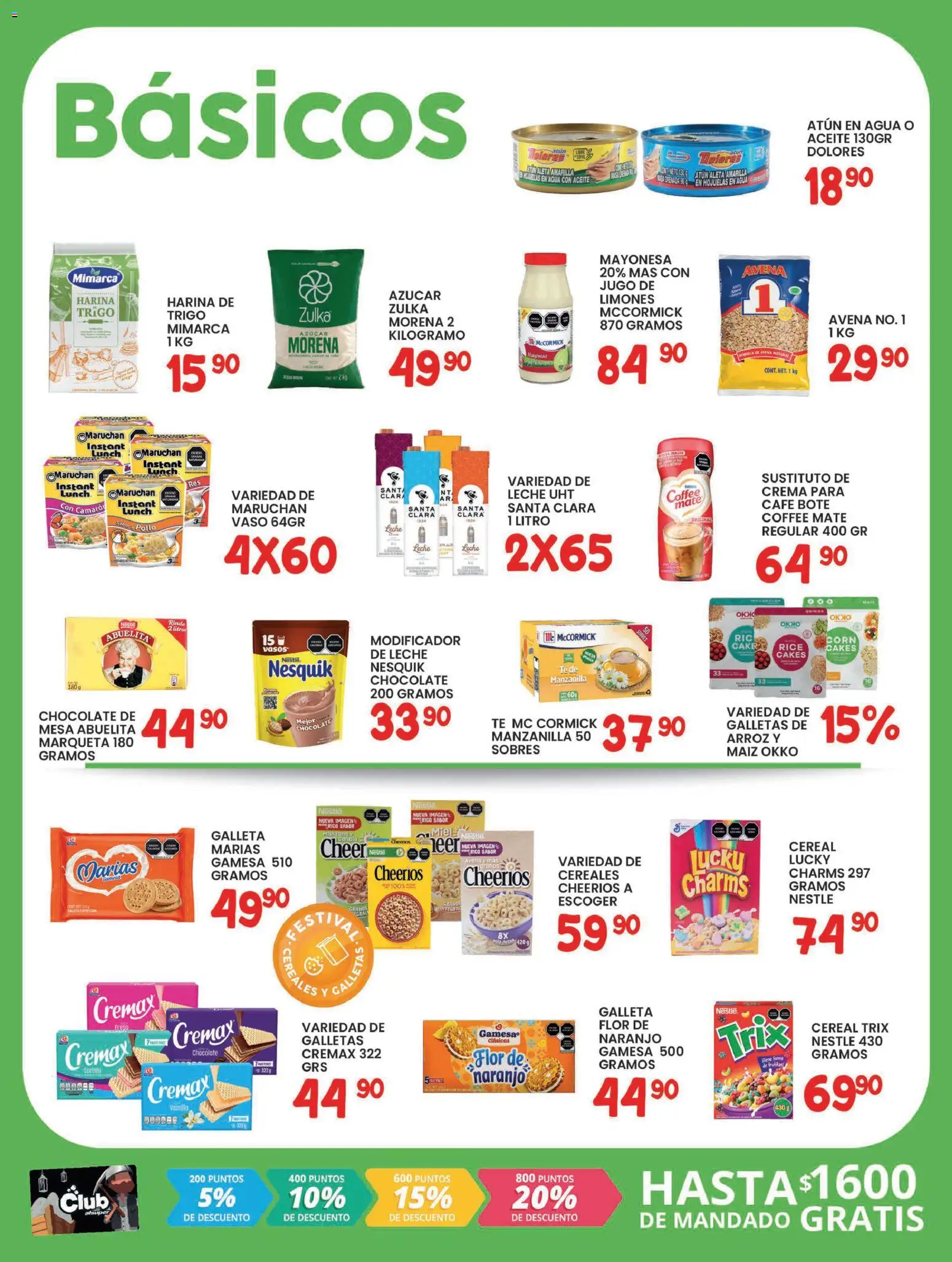 Nuevas ofertas de Alsuper válidas en toda la República Mexicana desde el 20.01.2026. ¡Encuentra las mejores ofertas en Alsuper folleto Zacatecas! | Página: 2 | Productos: Maíz, Aceite, Chocolate, Arroz