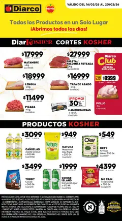 Vista previa Ofertas Kosher válido desde el 16.02.2026
