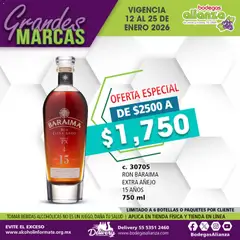 Vista previa de Bodegas Alianza catálogo Grandes Marcas, nuevo folleto de la tienda, válido en México a partir del 12.01.2026