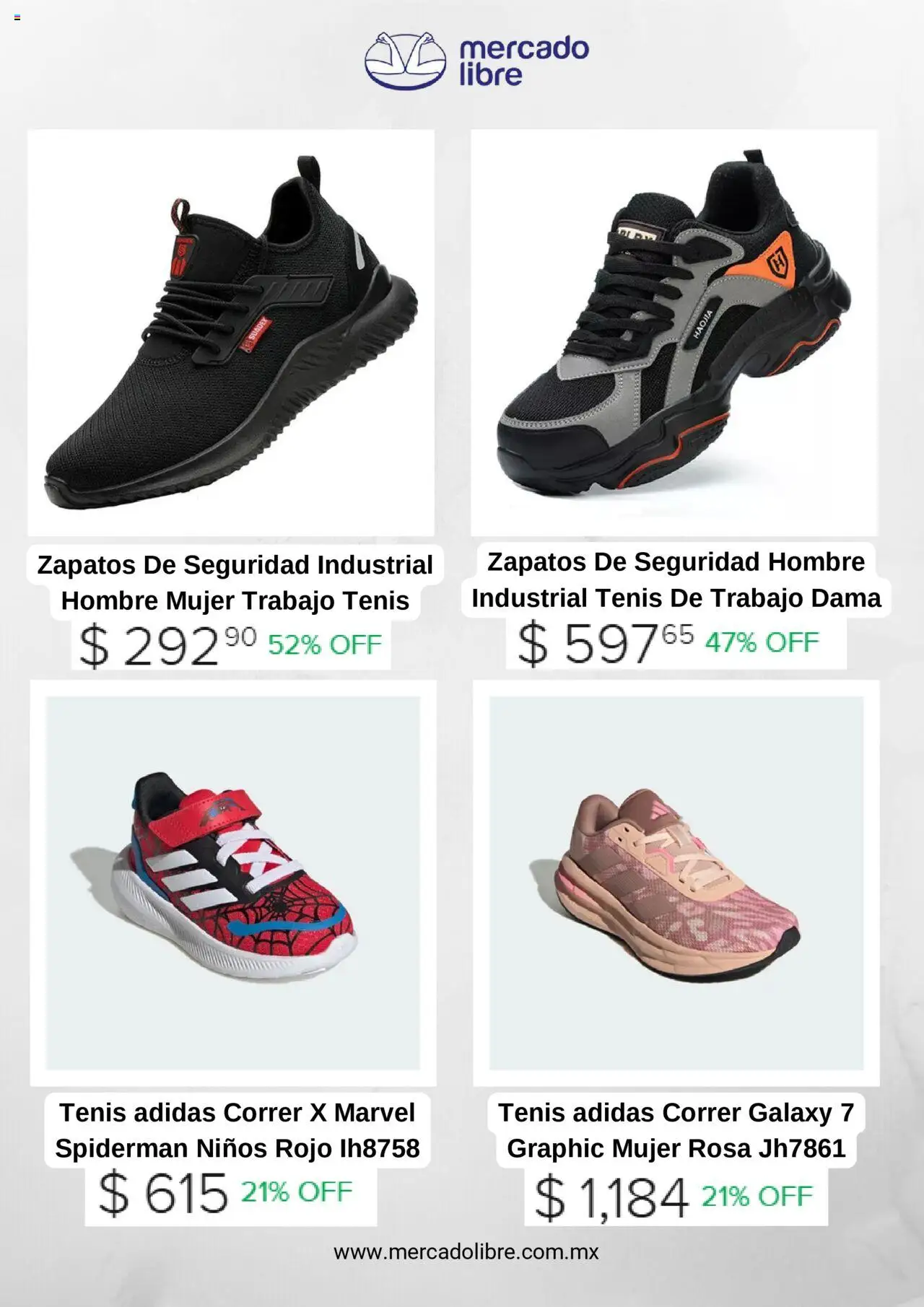 Nuevas ofertas de Mercado Libre válidas en toda la República Mexicana desde el 30.07.2025. ¡Encuentra las mejores ofertas en Mercado Libre - Catálogo! | Página: 2 | Productos: Tenis, Zapatos