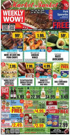Preview of Market Basket weekly ads valid from 04.02.2026