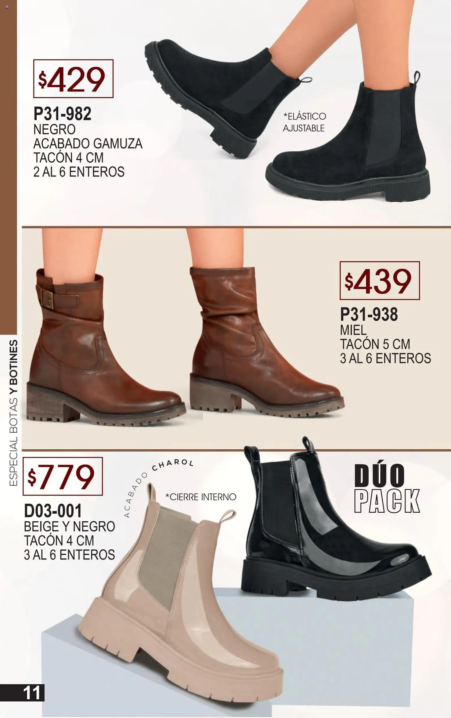 Nuevas ofertas de Cklass válidas en toda la República Mexicana desde el 02.01.2026. ¡Encuentra las mejores ofertas en Cklass catálogo Especial Reebok & Adidas! | Página: 43 | Productos: Botas, Gamuza, Botines