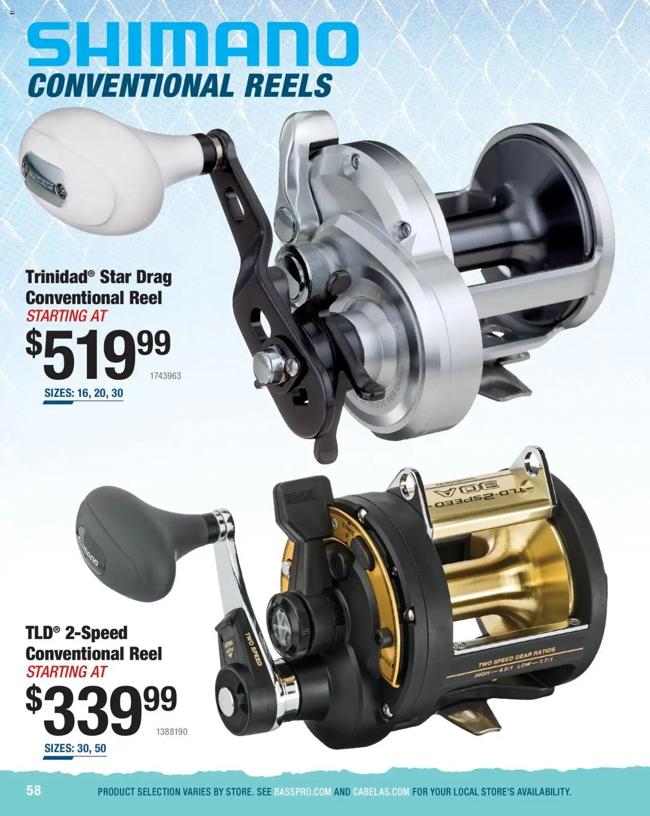 Cabela's Saltwater Specialist 25 - valid from 01.01.2025 | Page: 58