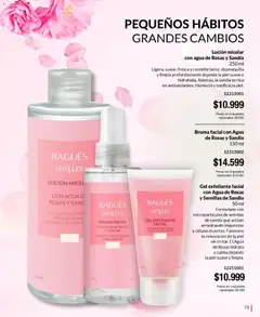 Vista previa Bagués - Catálogo válido desde el 06.04.2026 | Página: 73 | Productos: Sandía, Loción, Bruma, Agua