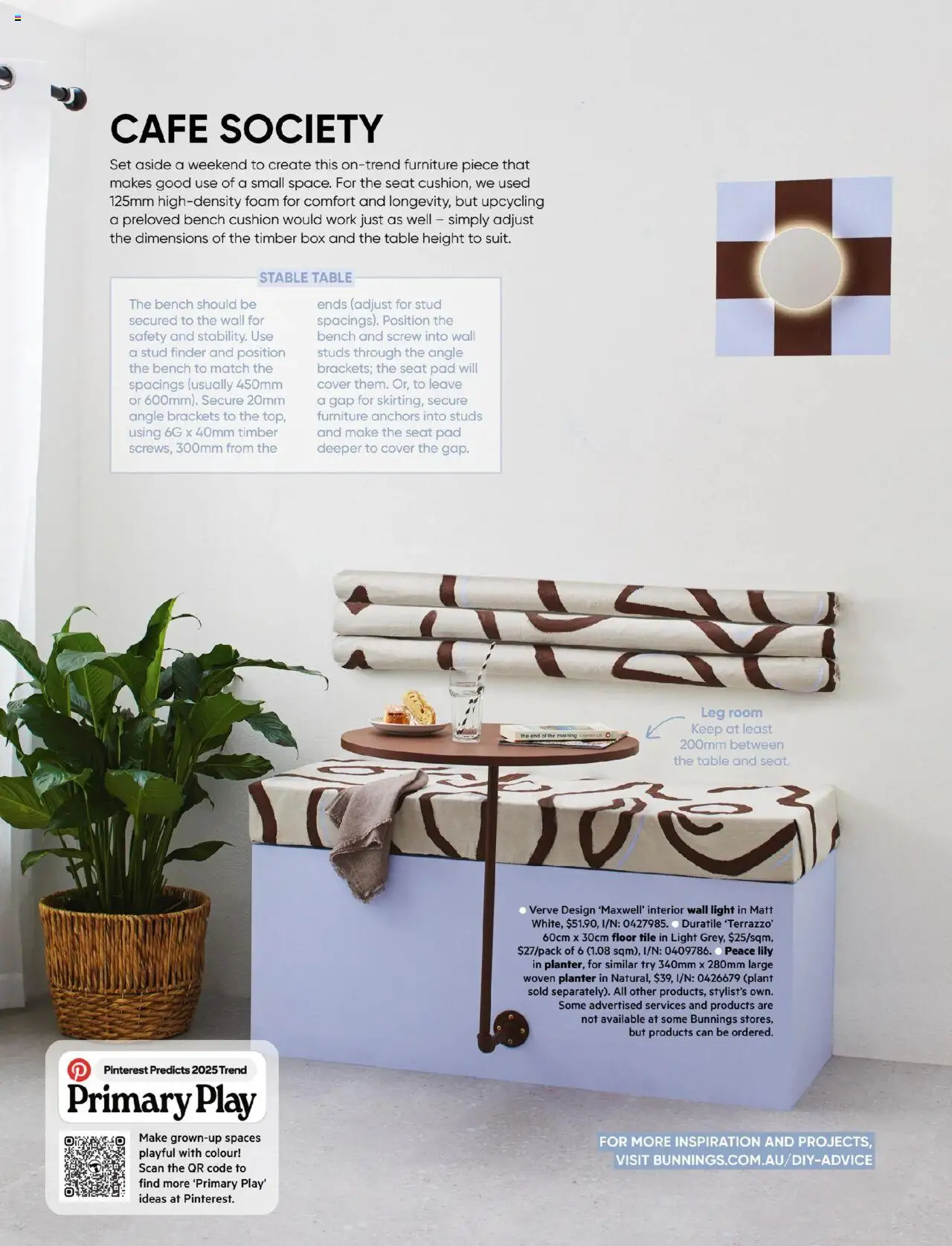 Bunnings Warehouse catalogue - valid from 01.07.2025 | Page: 64 | Products: Cushion, Box, Light, Plant