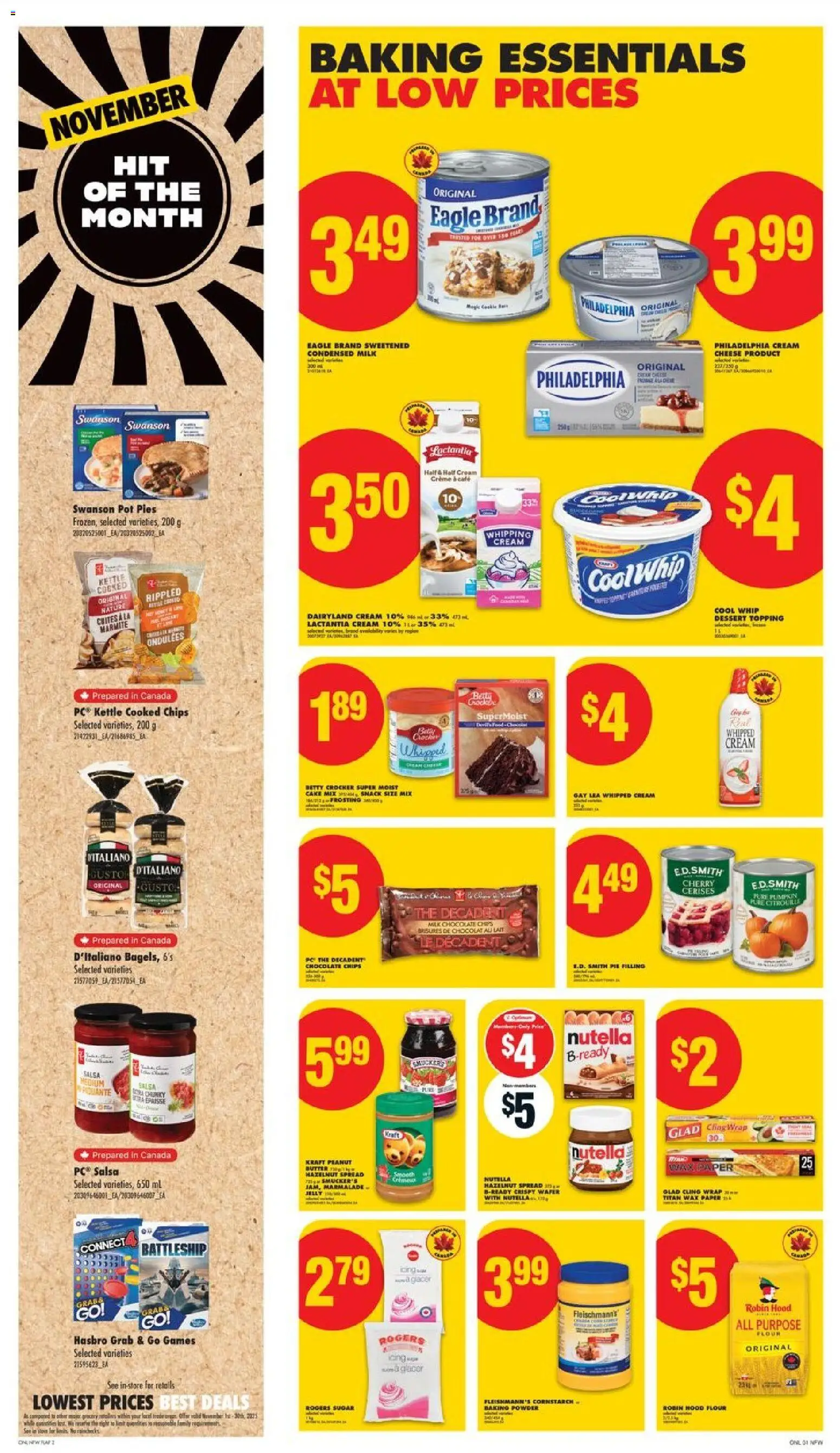 No Frills flyer valid from 06.11.2025 | Page: 5 | Products: Kettle, Powder, Butter, Pumpkin