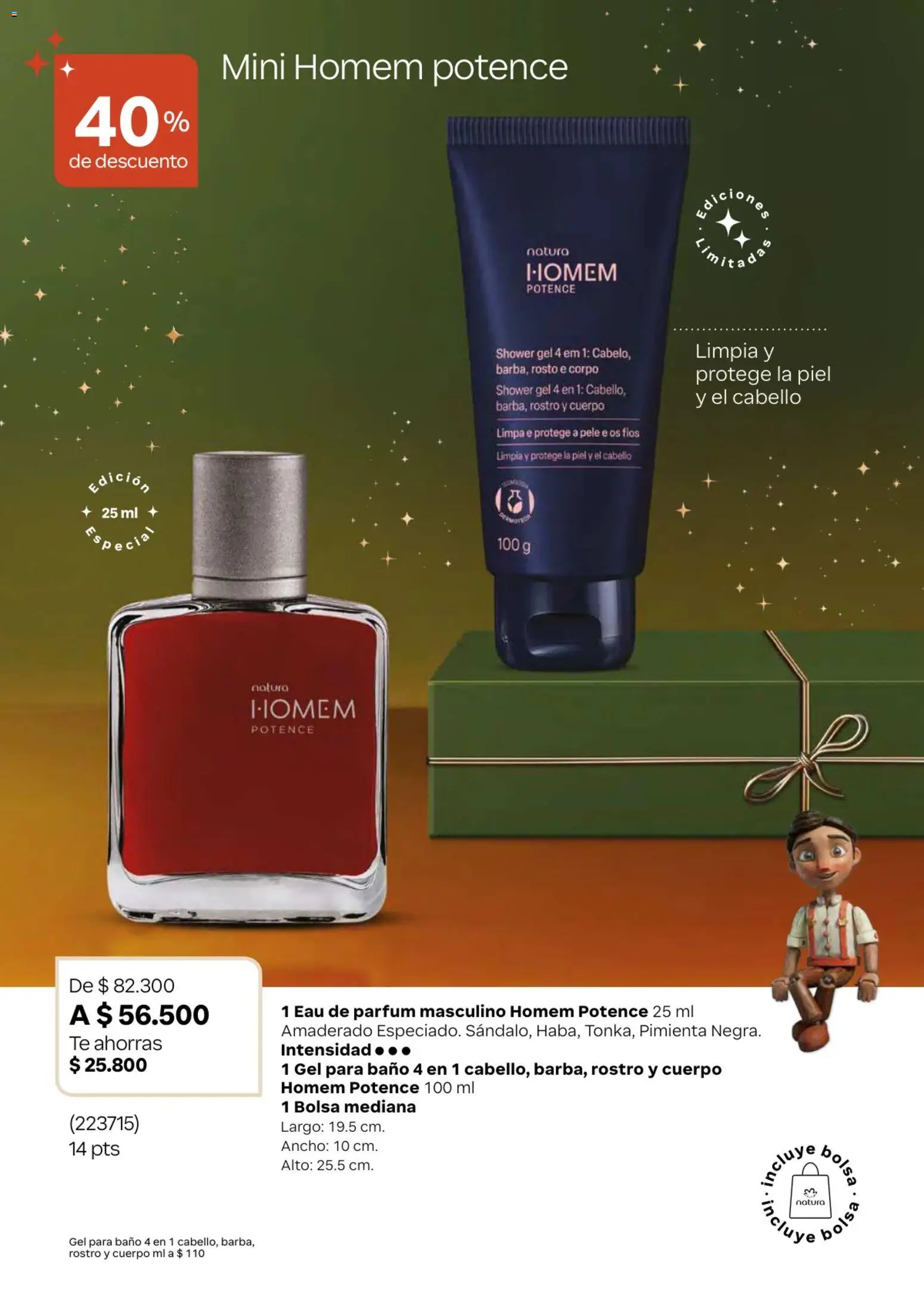 Natura revista - valida desde el 13.11.2025 | Página: 19 | Productos: Pimienta, Té, Bolsa, Baño