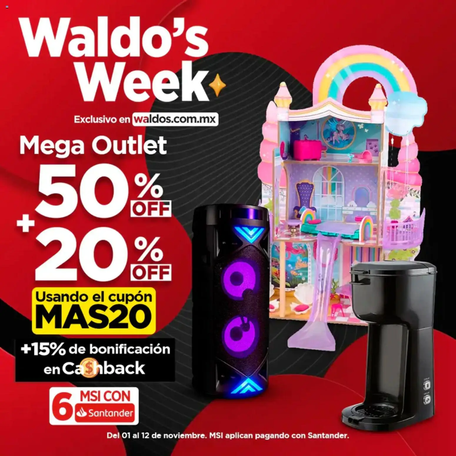 Nuevas ofertas de Waldo's válidas en toda la República Mexicana desde el 01.11.2025. ¡Encuentra las mejores ofertas en Waldo's Buen Fin ! | Página: 3