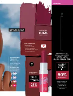 Avon - Campanha 04 - Pré-Visualização do folheto da loja Avon, válido de 18.02.2026 | Página: 69 | Produtos: Batom, Lápis