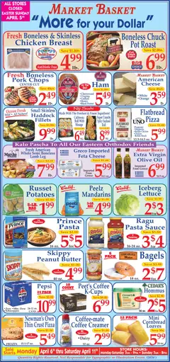 Preview of Market Basket weekly ads valid from 05.04.2026