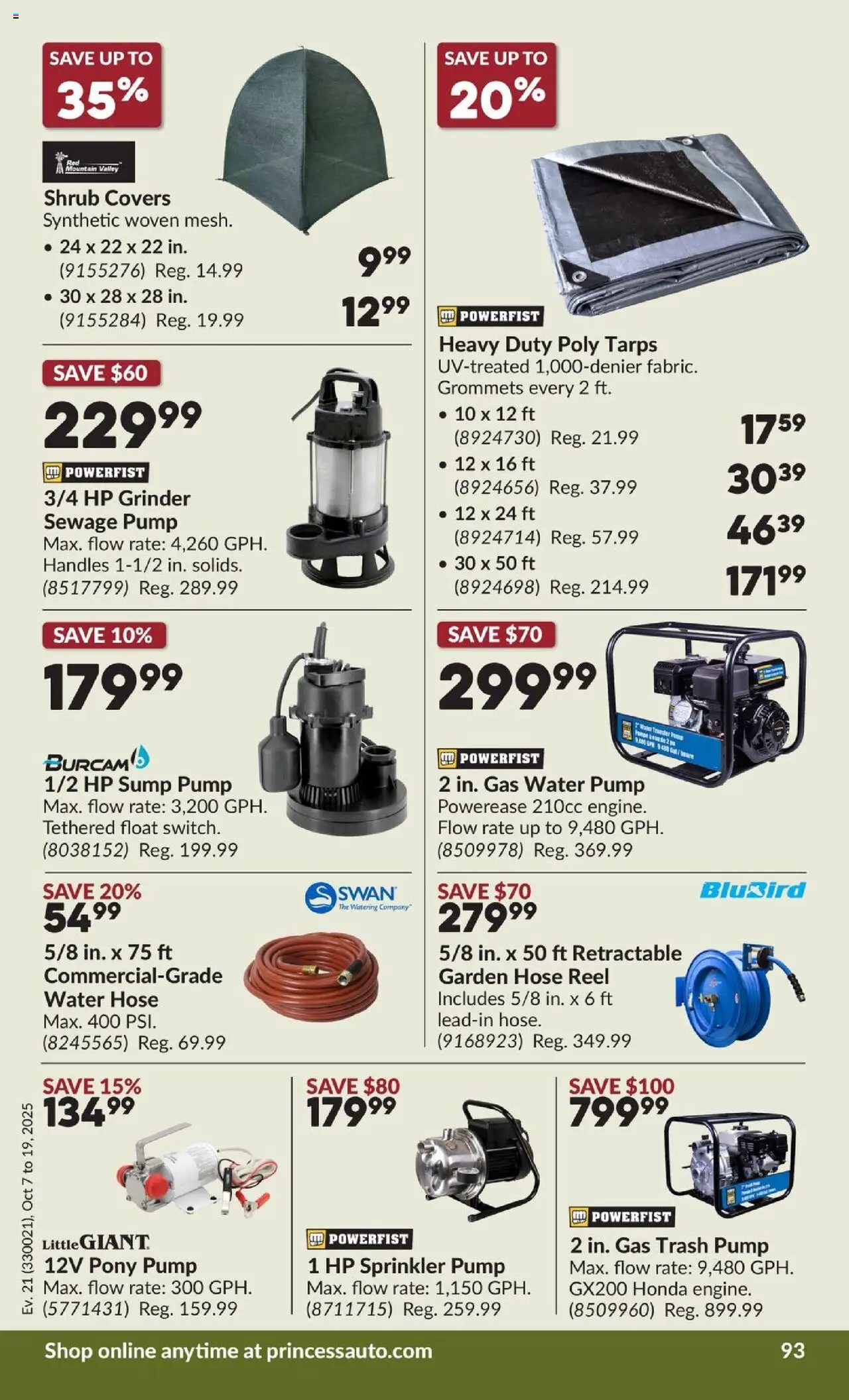 Princess Auto flyer valid from 07.10.2025 | Page: 99 | Products: Grinder