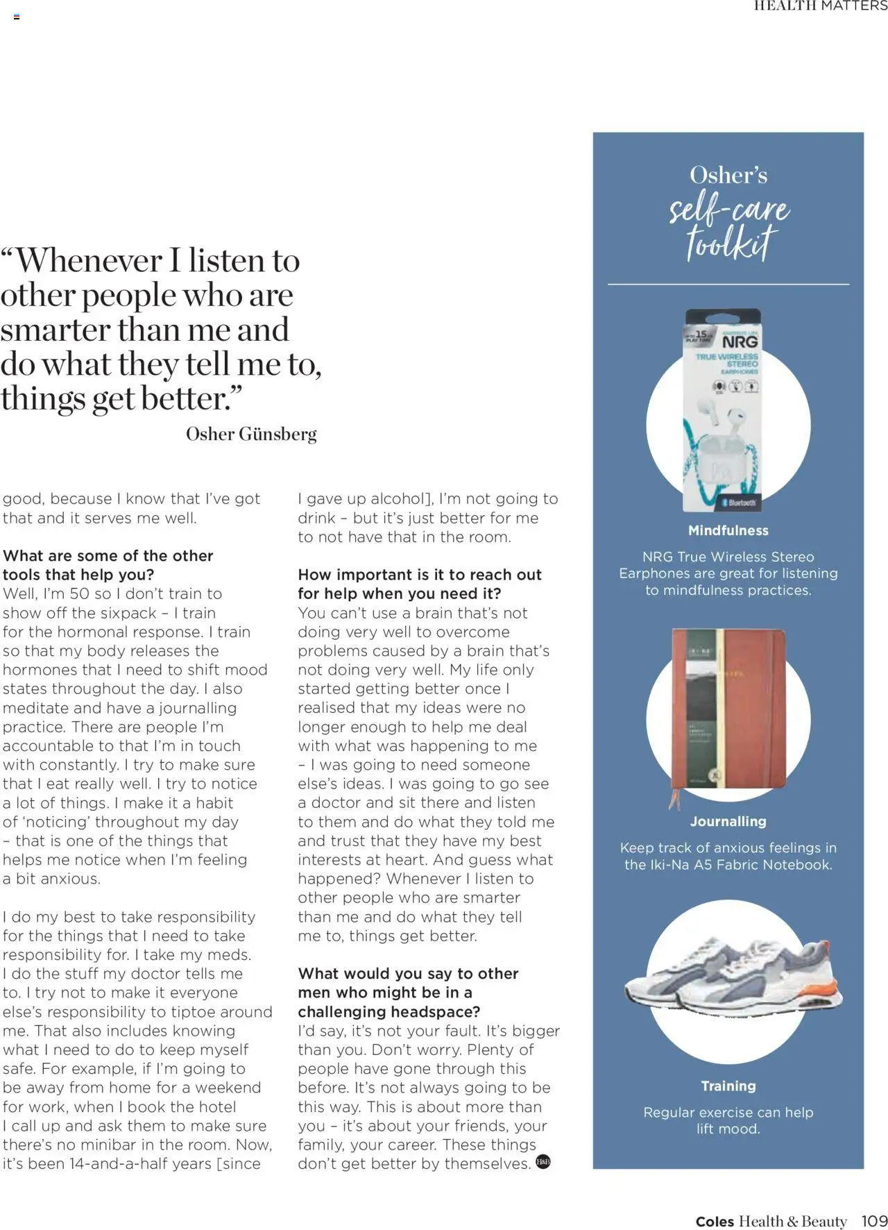 Coles catalogue - valid from 07.10.2024 | Page: 109 | Products: Earphones, Stereo, Tools