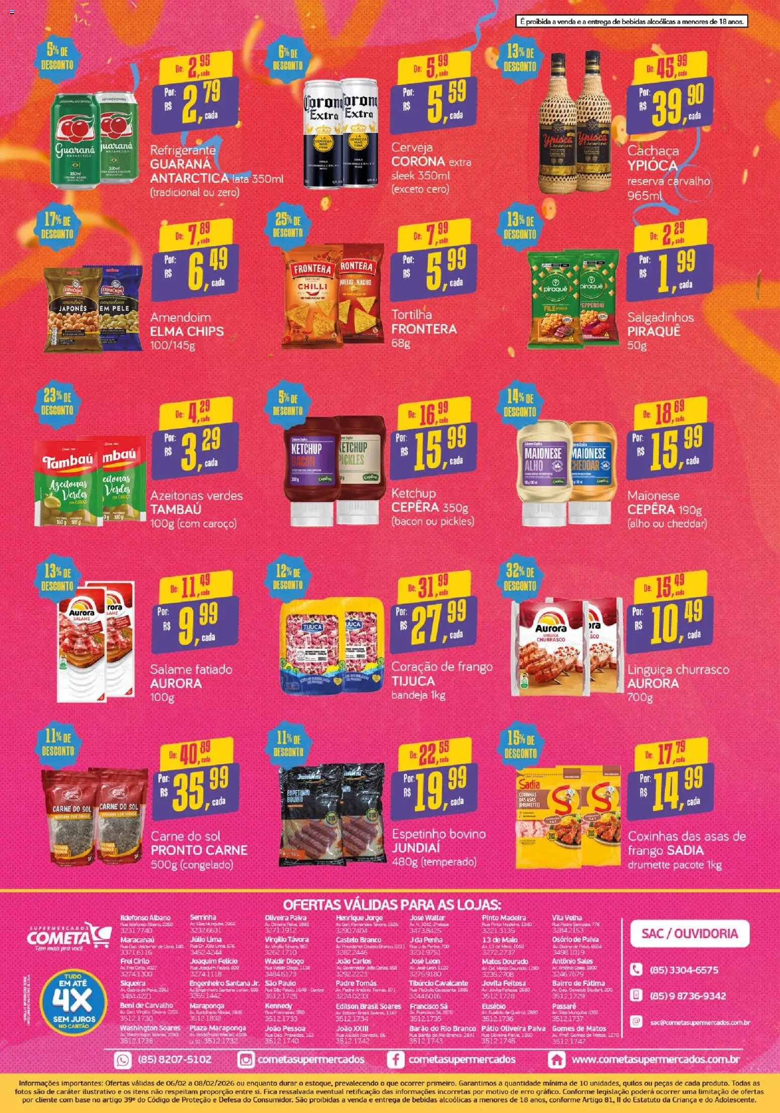 Cometa Supermercados Folheto - válido de 06.02.2026 | Página: 2