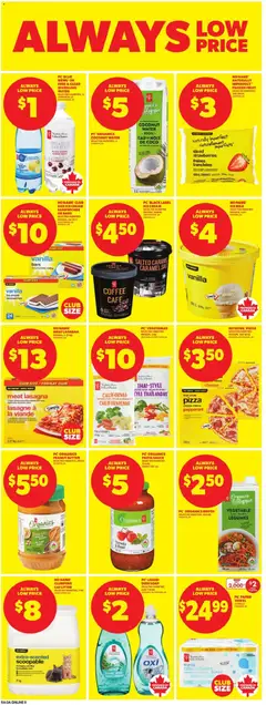Preview of Atlantic Superstore weekly flyer / circulaire from shop Atlantic Superstore valid from 05.02.2026 | Page: 22 | Products: Strawberries, Pasta, Cream, Table