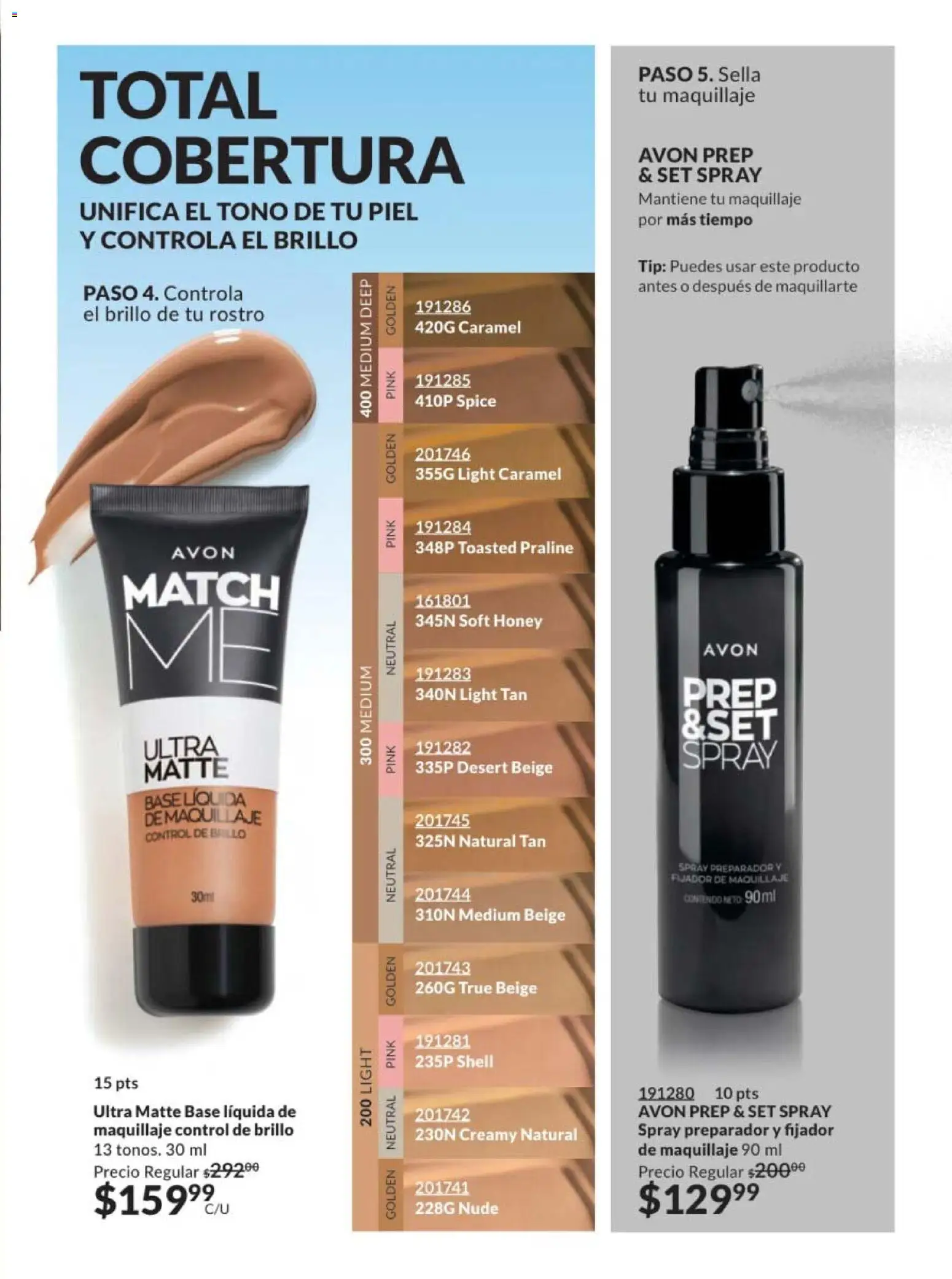 Nuevas ofertas de AVON válidas en toda la República Mexicana desde el 28.11.2025. ¡Encuentra las mejores ofertas en AVON campaña 18 2025! | Página: 111 | Productos: Fijador, Brillo, Maquillaje