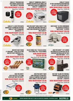 Preview of Cabelas flyer / circulaire from shop Cabelas valid from 29.01.2026 | Page: 3 | Products: Fish, Fryer, Chair, Pork