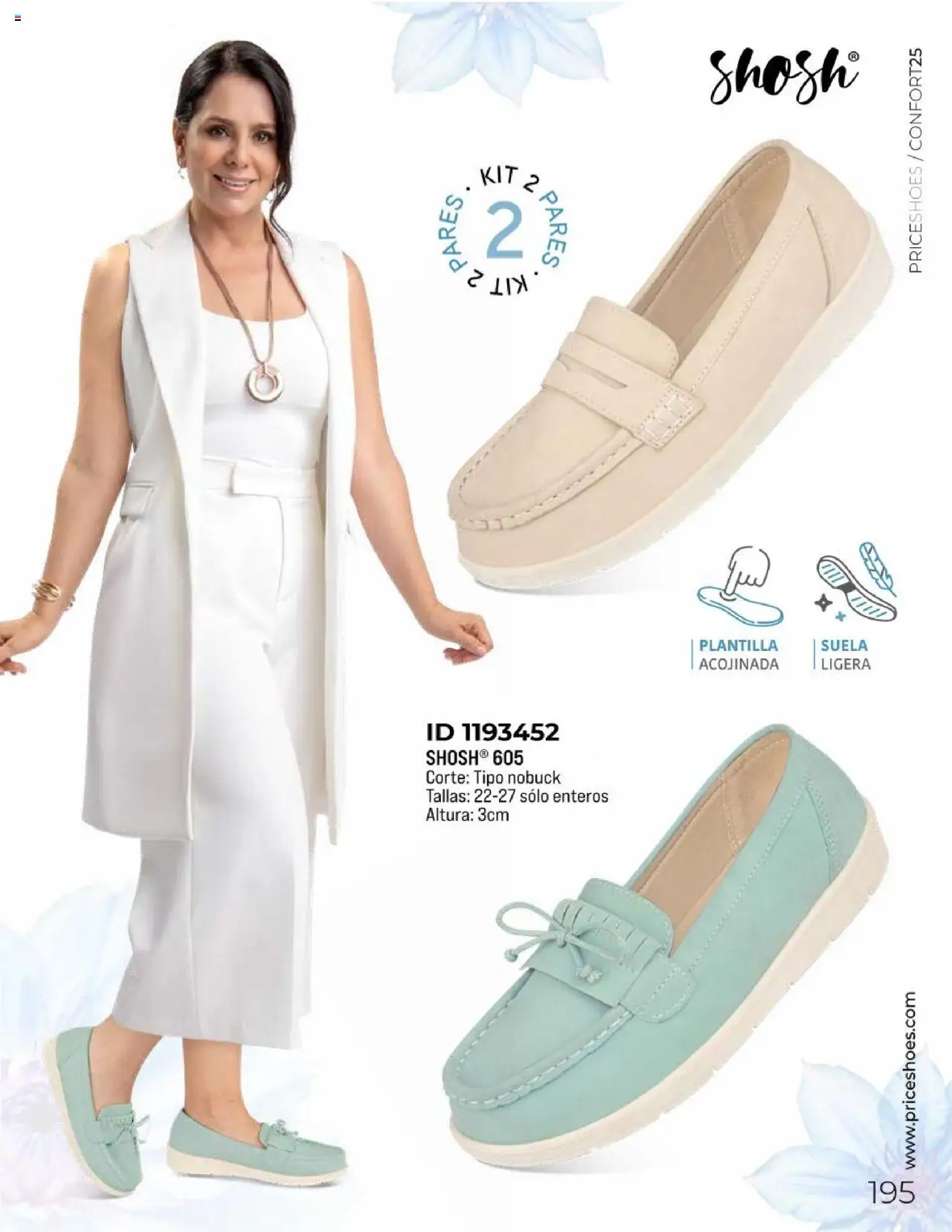 Nuevas ofertas de Price Shoes válidas en toda la República Mexicana desde el 10.02.2025. ¡Encuentra las mejores ofertas en Price Shoes catálogo Confort! | Página: 195