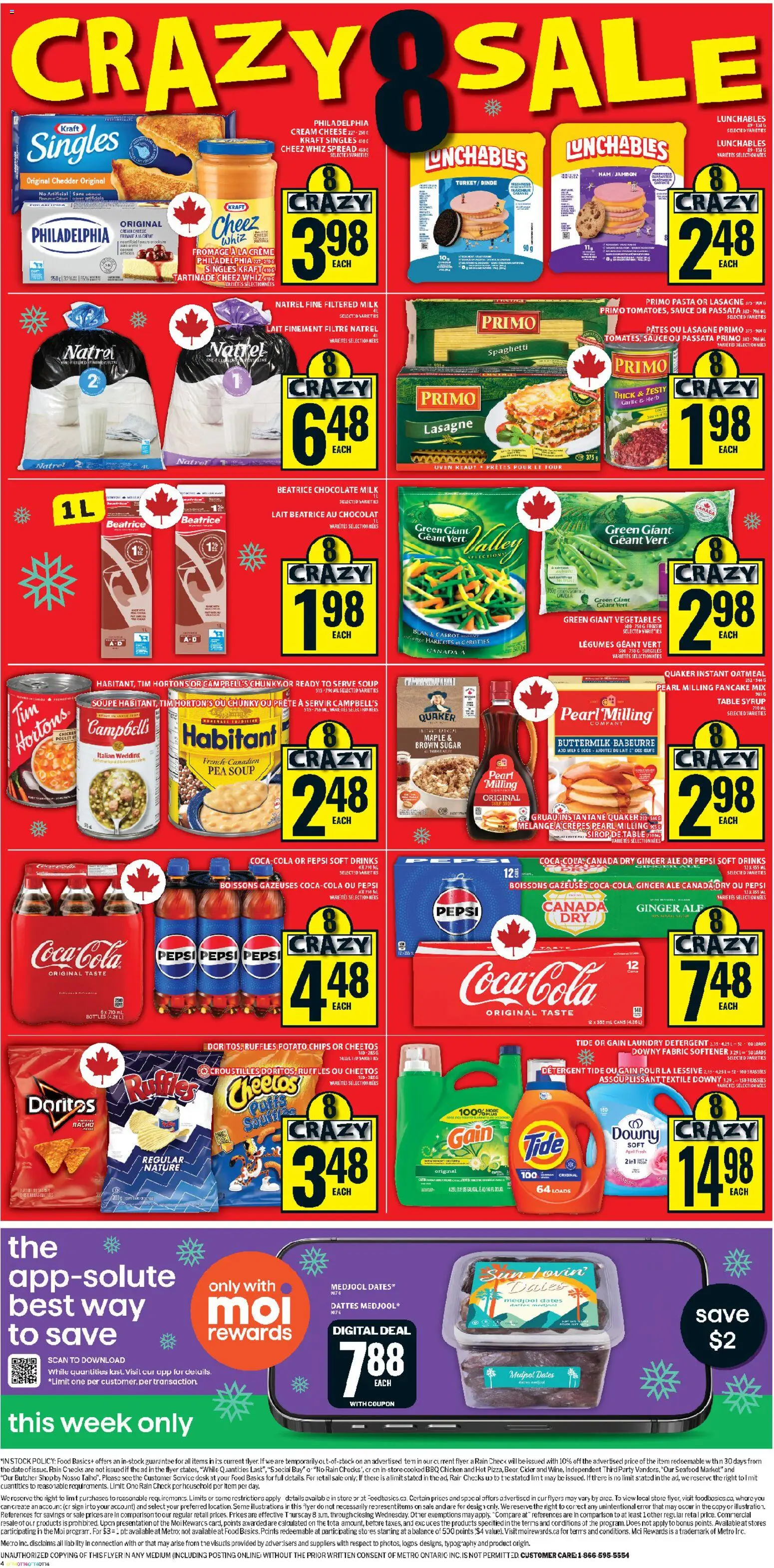 Food Basics flyer valid from 27.11.2025 | Page: 3 | Products: Carrot, Detergent, Eggs, Chocolate