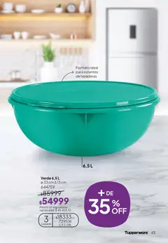 Vista previa Tupperware Folleto válido desde el 24.11.2025 | Página: 44 | Productos: Estantes