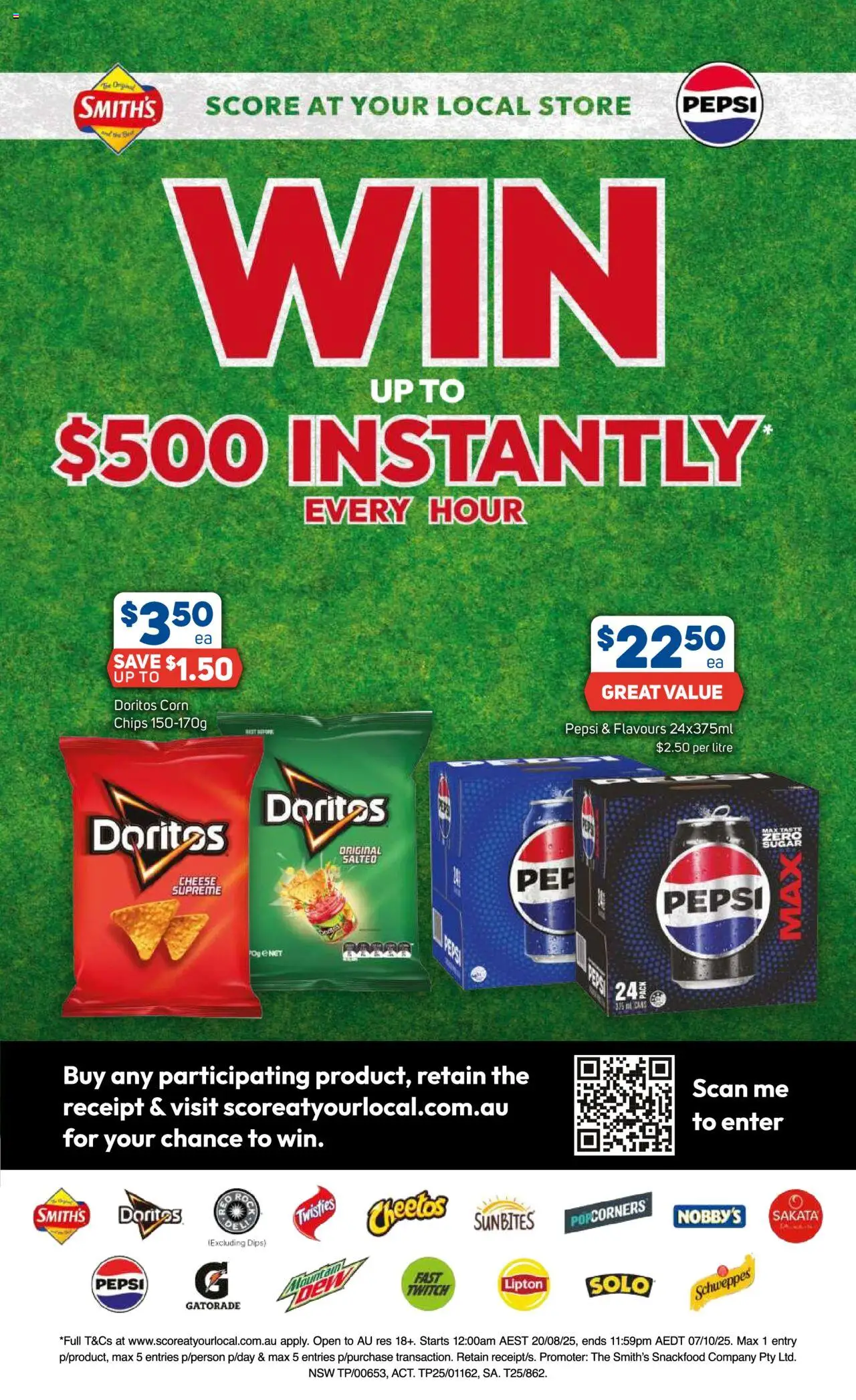 Foodland catalogue - valid from 20.08.2025 | Page: 15 | Products: Pepsi, Chips