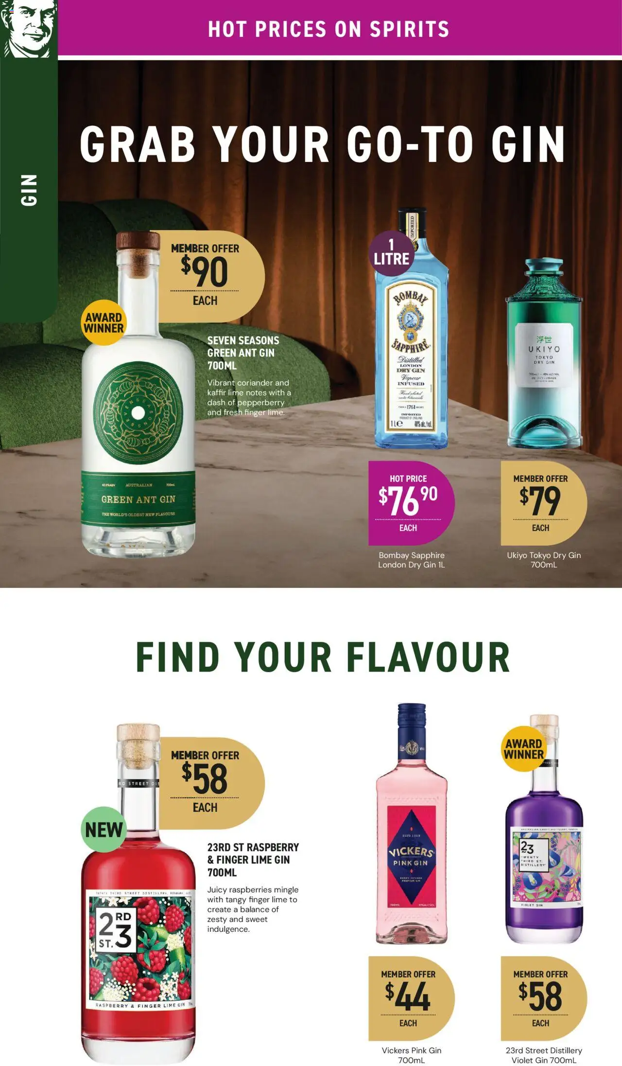 Dan Murphy's catalogue - valid from 03.07.2025 | Page: 21 | Products: Gin, Lime, Raspberry