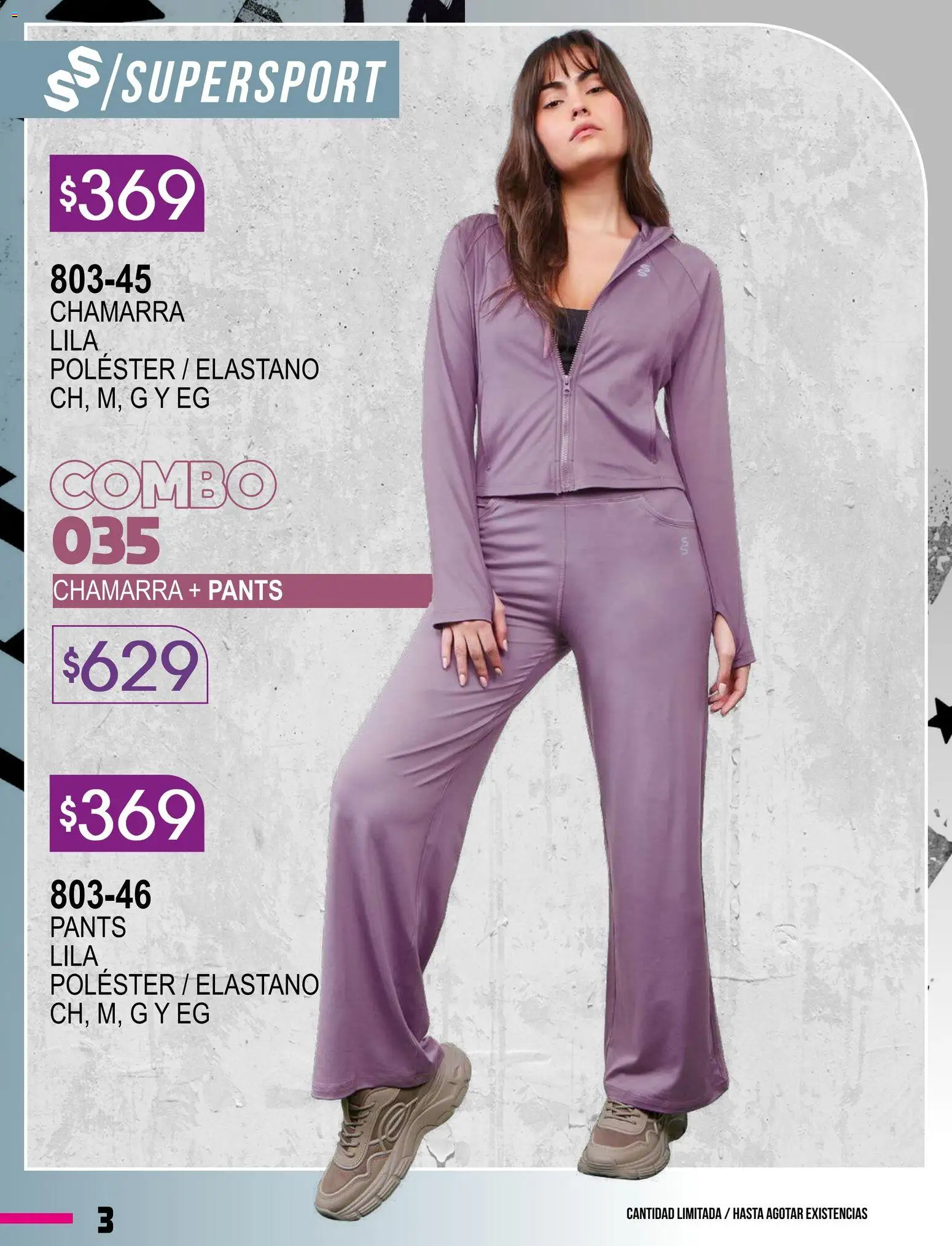 Nuevas ofertas de Cklass válidas en toda la República Mexicana desde el 08.01.2026. ¡Encuentra las mejores ofertas en Cklass catálogo Especial Supersport Dama! | Página: 4 | Productos: Chamarra, Pants