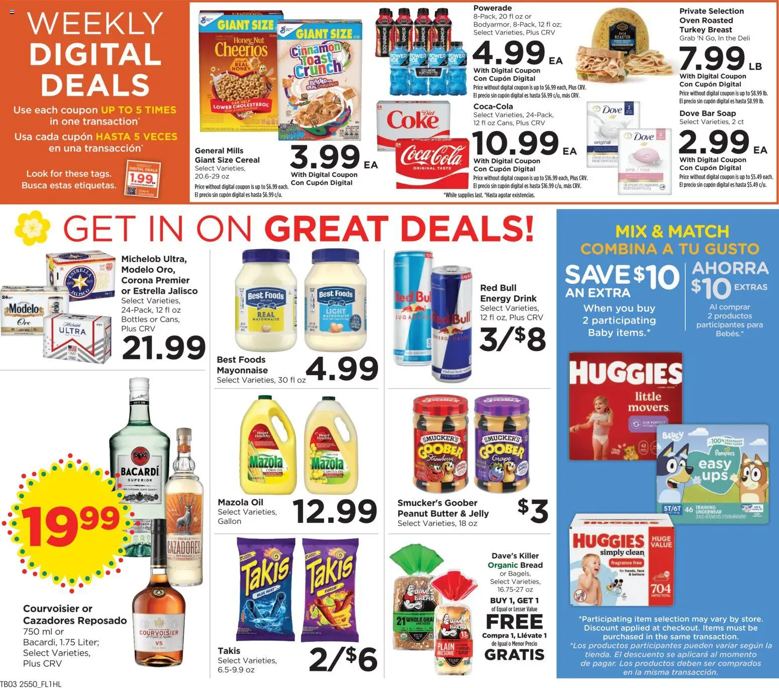 Food 4 Less Weekly Ad - valid from 14.01.2026 | Page: 4 | Products: Oil, Soap, Underwear, Mayonnaise