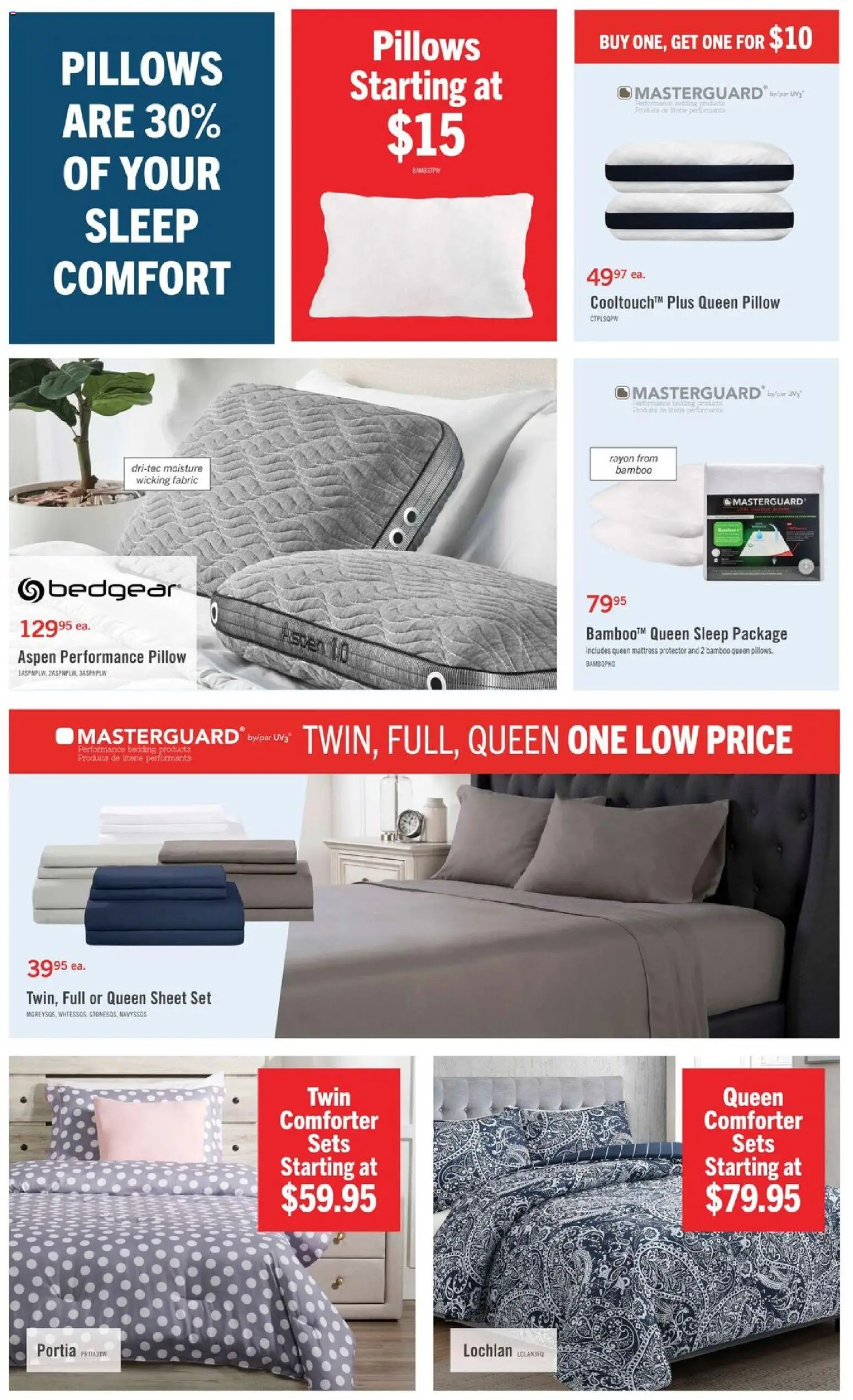 The Brick flyer valid from 30.12.2025 | Page: 9 | Products: Mattress, Pillow