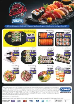 Comper - Ofertas Sushi - Pré-Visualização do folheto da loja Comper, válido de 07.11.2025