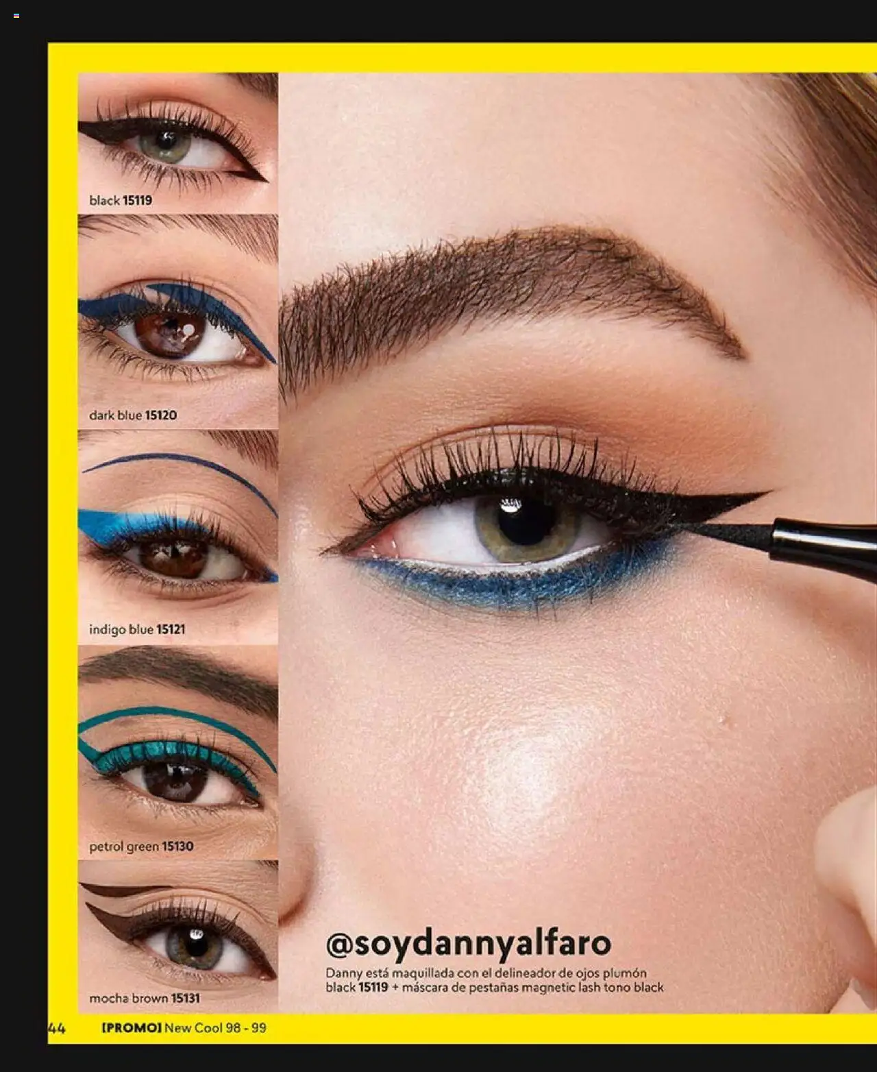 CyZone revista - valida desde el 05.05.2025 | Página: 44 | Productos: Máscara, Delineador de ojos, Delineador