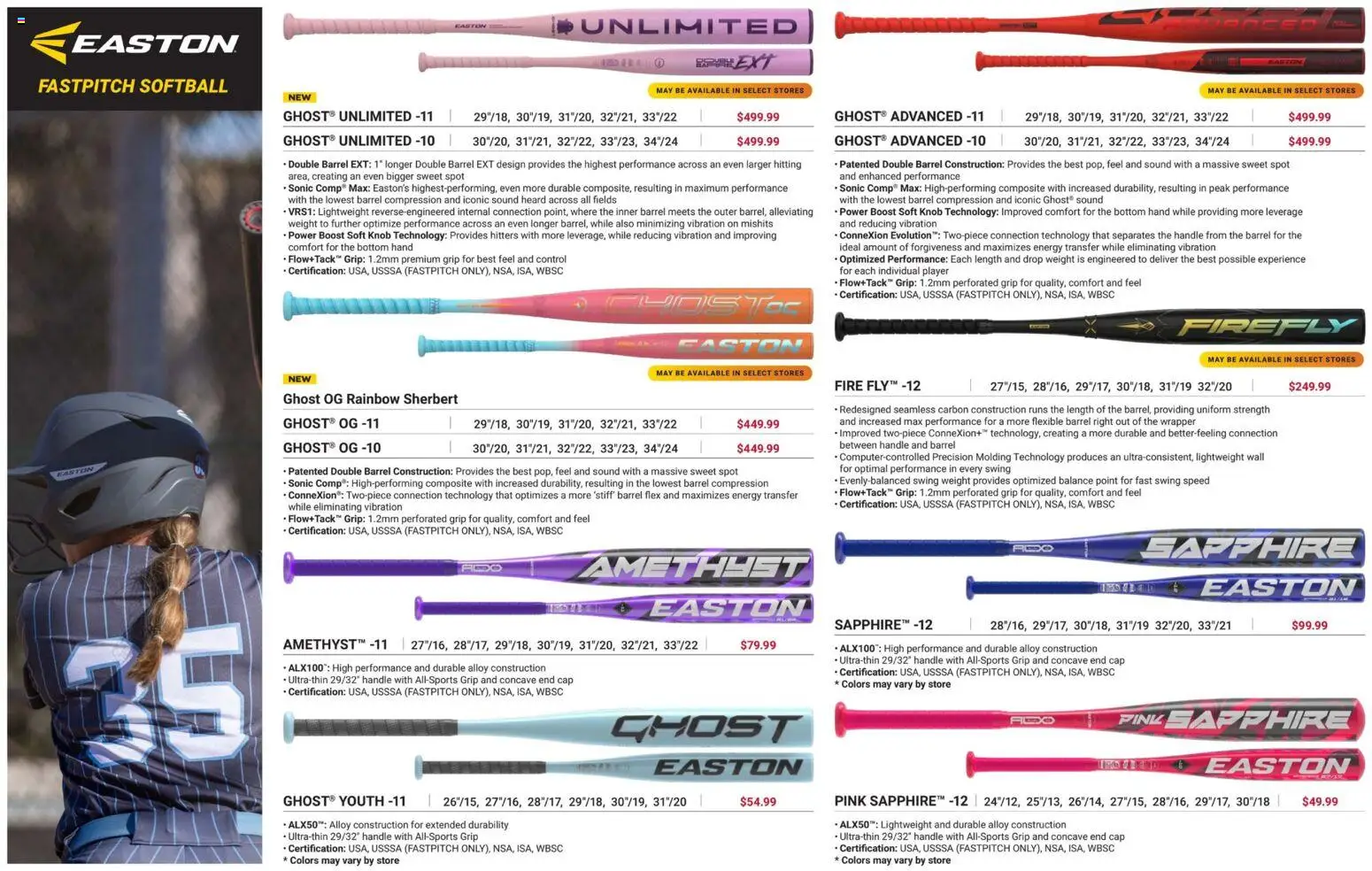 Dunham's Sports Rawlings & Easton Baseball & Softball Guide - valid from 12.02.2026 | Page: 8 | Products: Cap, Player, Weight