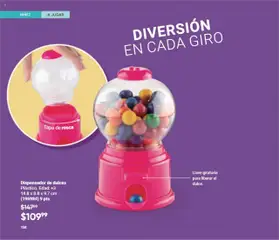 Nuevas ofertas de AVON válidas en toda la República Mexicana desde el 12.09.2025. ¡Encuentra las mejores ofertas en Dispensador de dulces, Plástico. Edad: +3 14.8 x 8.8 x 9.7 cm (196984) 9 pts! | Página: 158 | Productos: Dulces, Llave