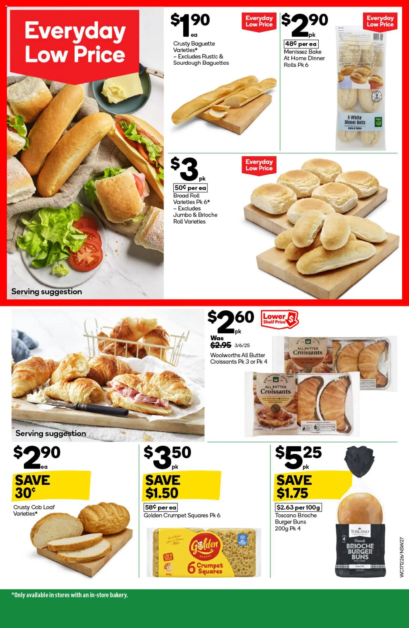 Woolworths catalogue - valid from 17.12.2025 | Page: 27 | Products: Shelf, Butter, Bread, Bakery