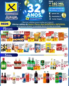 X Supermercados - Ofertas da semana - Pré-Visualização do folheto da loja X Supermercados, válido de 24.10.2025