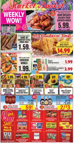 Preview of Market Basket weekly ads valid from 15.04.2026