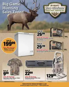 Preview of Bi-Mart weekly ads valid from 10.09.2025